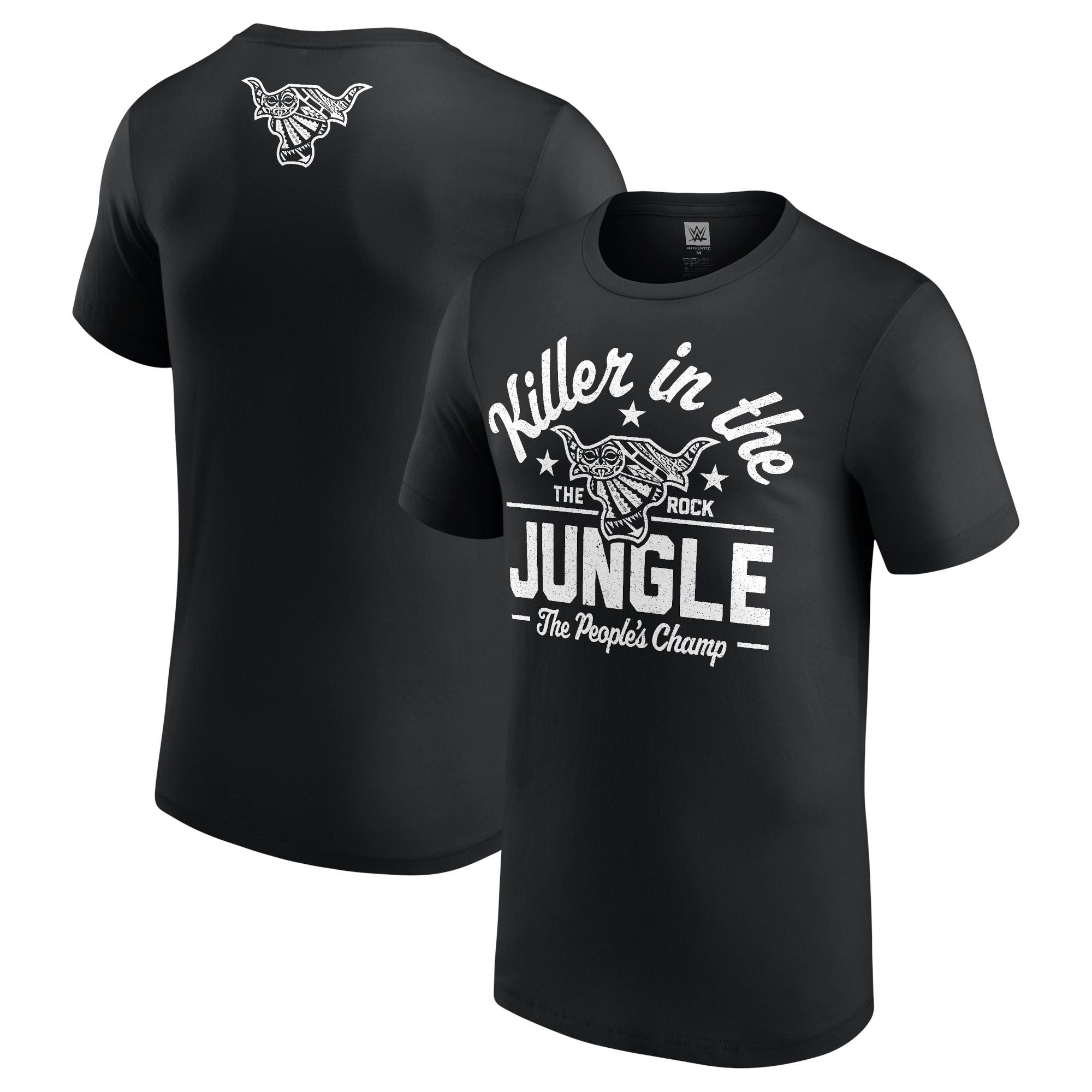 The Rock Killer In The Jungle T-Shirt – Black – Mens back Chat Forum - Join UK Events Community, Groups & Discussions | UKEvents.net The Rock Killer In The Jungle T-Shirt – Black – Mens back Chat Forum - Join UK Events Community, Groups & Discussions | UKEvents.net